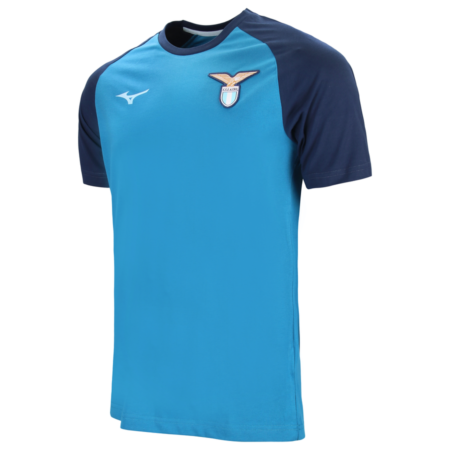 Mizuno S.S. Lazio Cotton T Shirt 1 Celestial